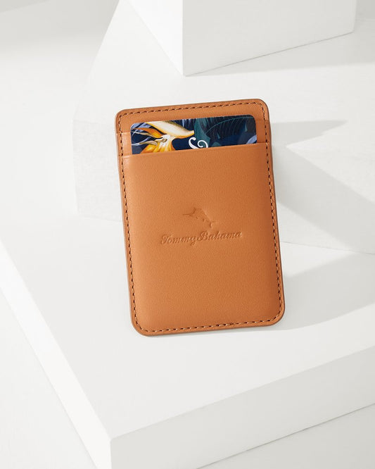 Tommy Bahama | Mag-Safe Phone Wallet / Tan