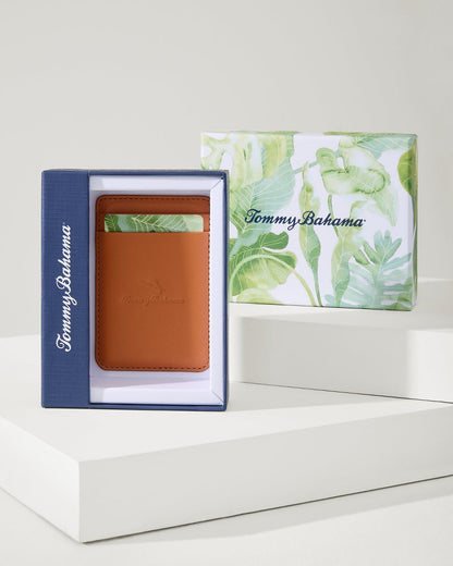 Tommy Bahama | Mag-Safe Phone Wallet / Tan