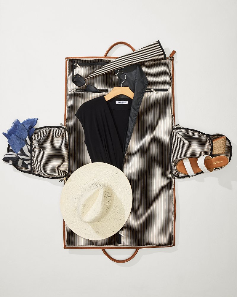 Tommy Bahama | Capri Tan 2-in-1 Garment Duffel Bag / Brown