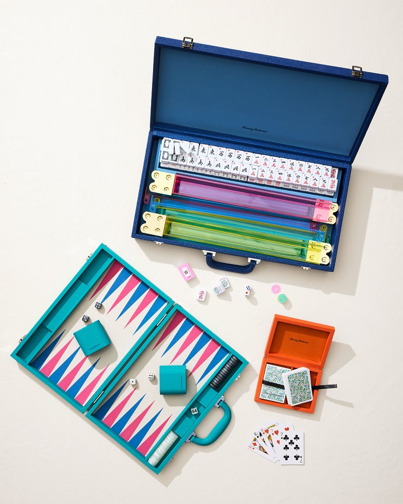 Tommy Bahama | Backgammon Game Set / Teal