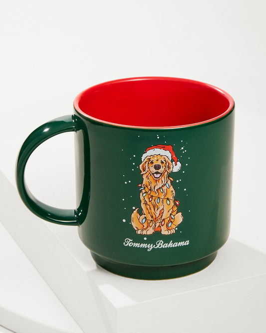 Tommy Bahama | Huladay Retriever Stackable Mug / Green