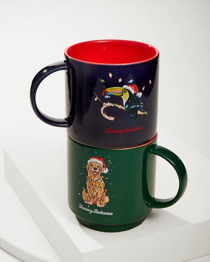 Tommy Bahama | Santa's Toucan Stackable Mug / Navy