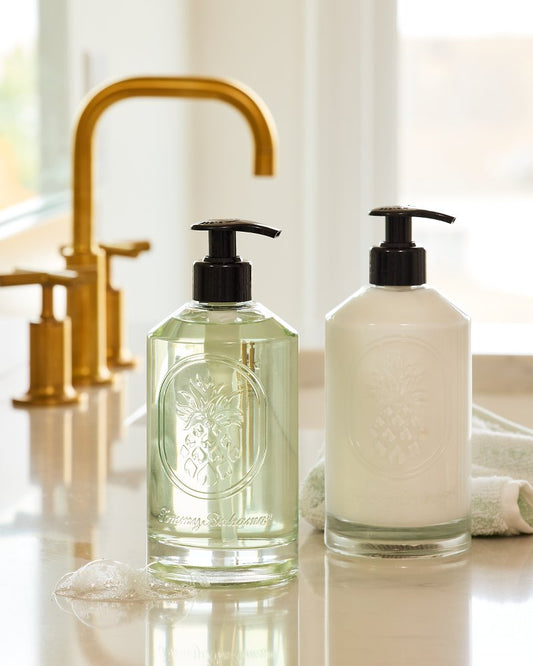 Tommy Bahama | Island Blend Glass Hand Soap & Lotion Set / Island Blend