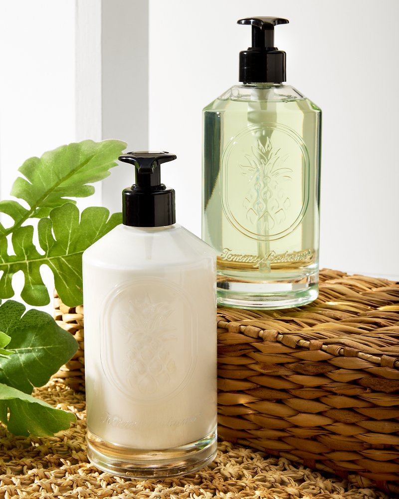 Tommy Bahama | Island Blend Glass Hand Soap & Lotion Set / Island Blend