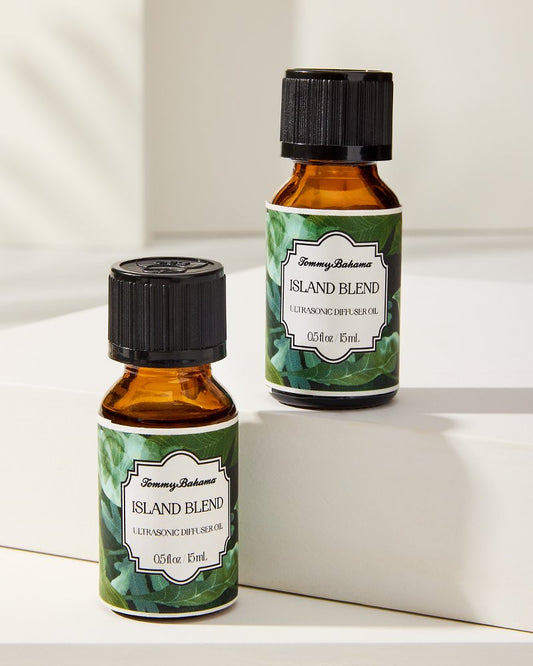Tommy Bahama | Island Blend Ceramic Pineapple Diffuser Oil Refill Set / Island Blend