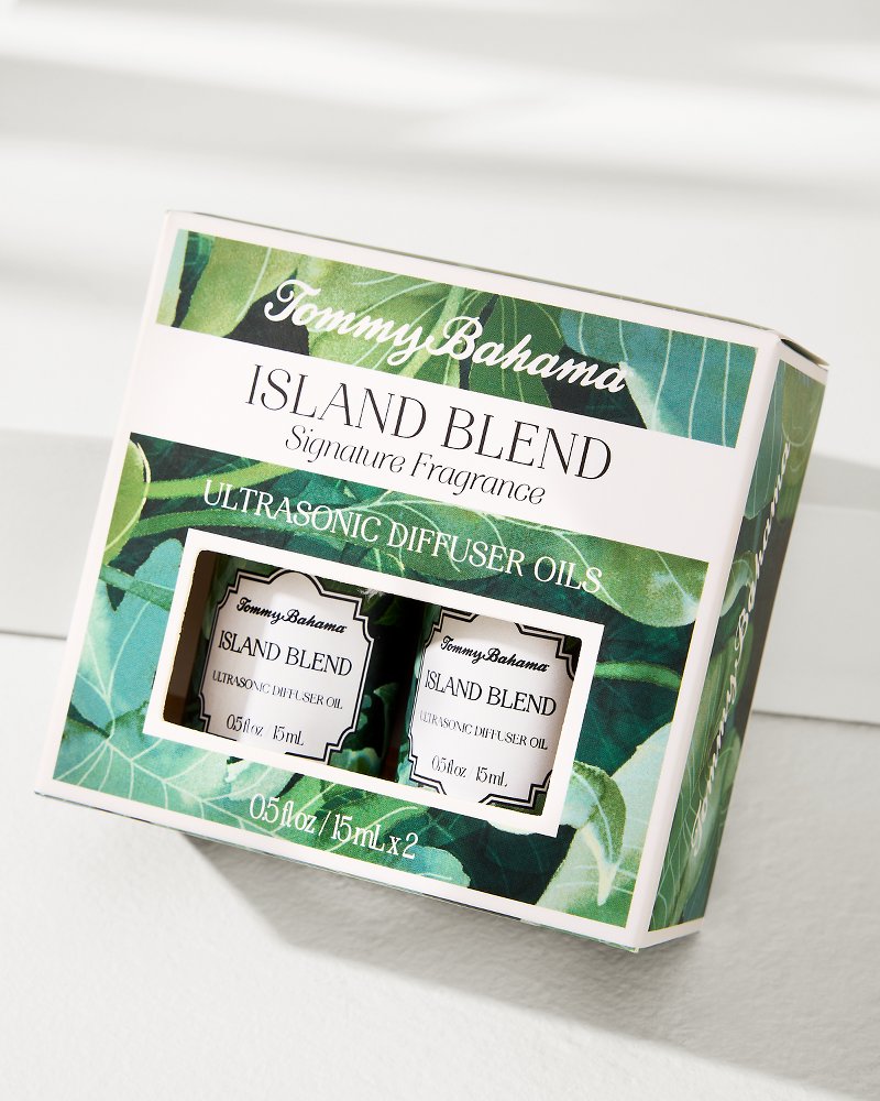 Tommy Bahama | Island Blend Ceramic Pineapple Diffuser Oil Refill Set / Island Blend