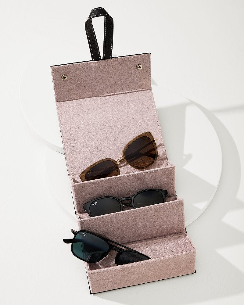 Tommy Bahama | Foldable Eyewear Case / Black