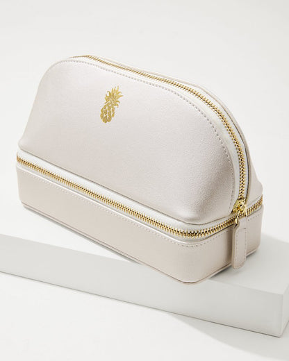 Tommy Bahama | Abby Pearl Pineapple Travel Organizer / Pearl