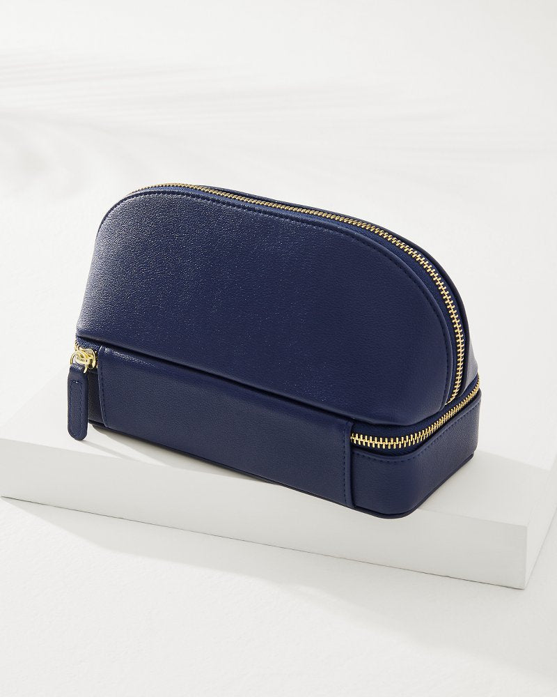Tommy Bahama | Abby Navy Pineapple Travel Organizer / Navy