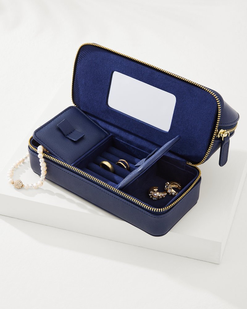 Tommy Bahama | Abby Navy Pineapple Travel Organizer / Navy