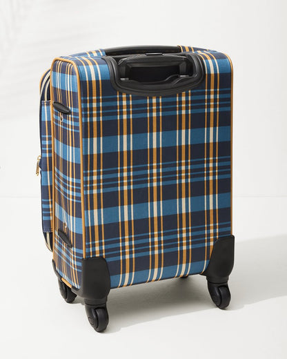 Tommy Bahama | Kalalanta 20-Inch Rolling Suitcase / Navy Plaid