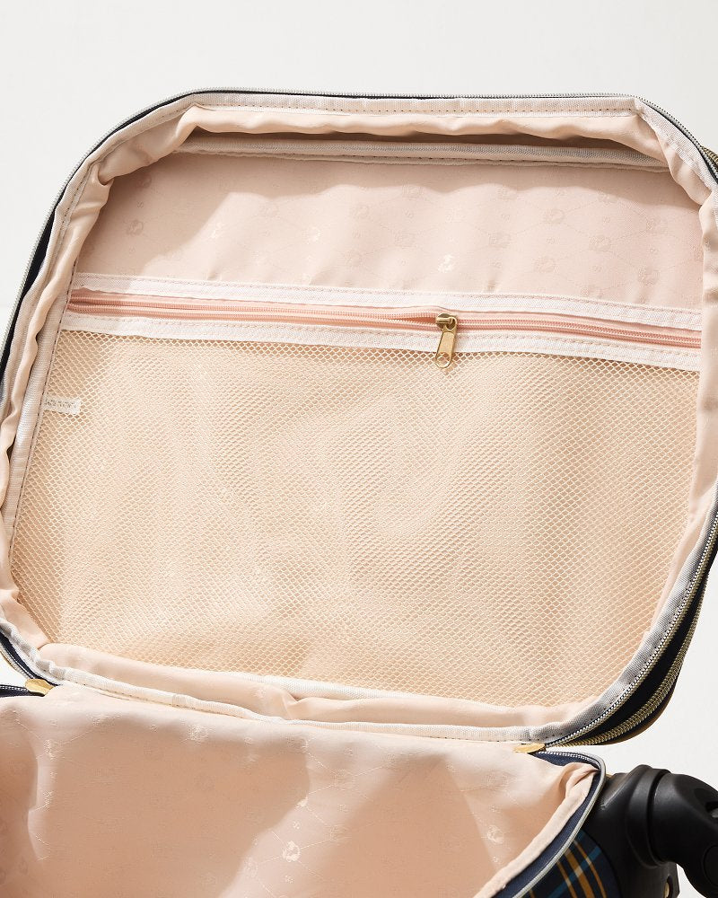 Tommy Bahama | Kalalanta 20-Inch Rolling Suitcase / Navy Plaid
