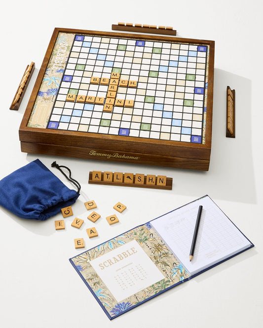 Tommy Bahama | Tommy Bahama Deluxe Scrabble Board Game / Multicolor
