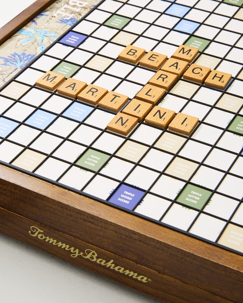 Tommy Bahama | Tommy Bahama Deluxe Scrabble Board Game / Multicolor