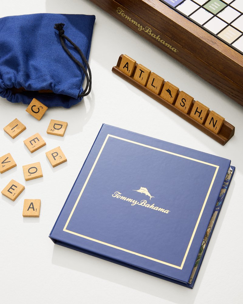 Tommy Bahama | Tommy Bahama Deluxe Scrabble Board Game / Multicolor