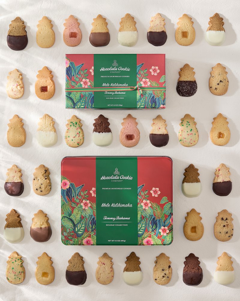 Tommy Bahama | Tommy Bahama x Honolulu Cookie Company®  Mele Kalikimaka Gift Box / Red