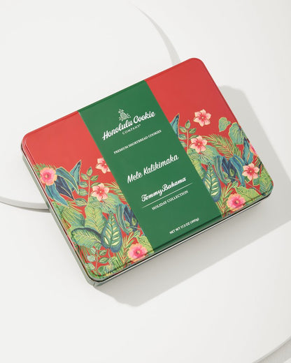 Tommy Bahama | Tommy Bahama x Honolulu Cookie Company® Mele Kalikimaka Gift Tin / Red