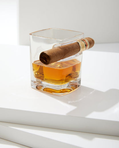 Tommy Bahama | Etched Marlin Corkcicle® Cigar Glass / Clear