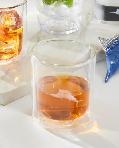 Tommy Bahama | Marlin 12-oz. Corkcicle® Rocks Glass - Set of 2 / Clear