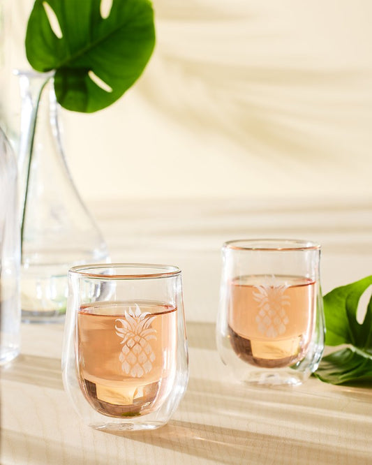 Tommy Bahama | Corkcicle® Stemless Wine Glass - Set of 2 / Clear