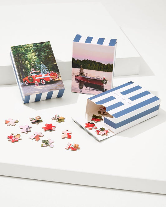 Tommy Bahama | Gray Malin's The Holiday 3-in-1 Puzzle Set / Multicolor
