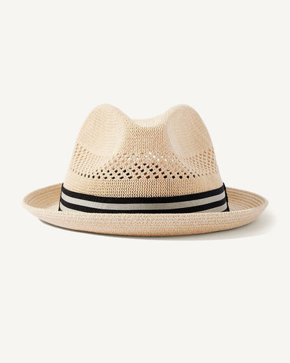 Tommy Bahama | Berle Packable Braid Hat / Vanilla
