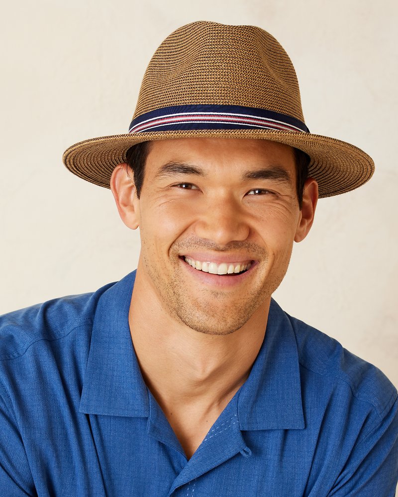 Tommy Bahama | Hester Packable Braid Hat / Copper