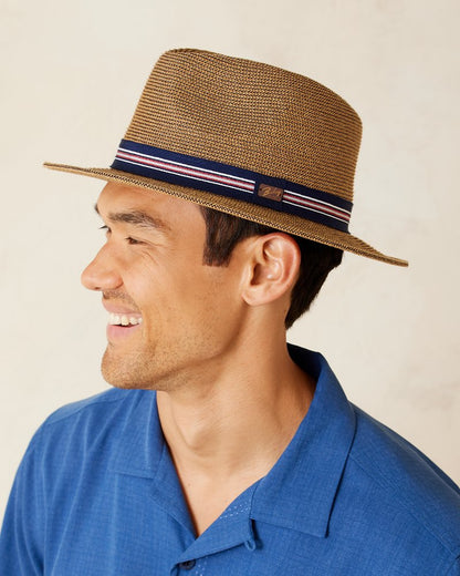 Tommy Bahama | Hester Packable Braid Hat / Copper