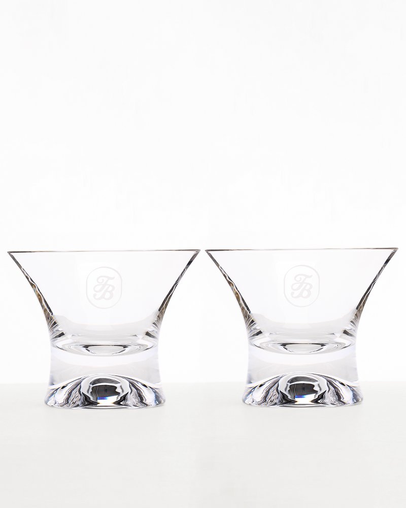 Tommy Bahama | Tommy Bahama Crystal Manhattan Glasses / Clear