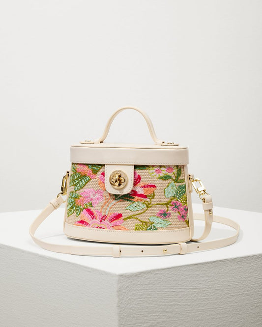 Tommy Bahama | Flamingo Pineapple Crossbody Bag / Pink Multi