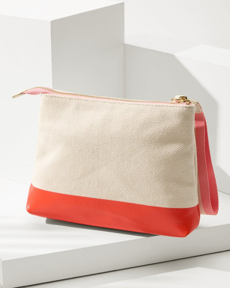 Tommy Bahama | Embroidered Red Crab Carina Wristlet / Red Crab