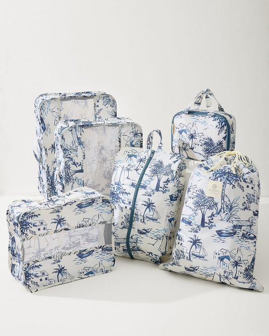 Tommy Bahama | Daise Seascape Packing Cube 6-Piece Set / Daise Seascape