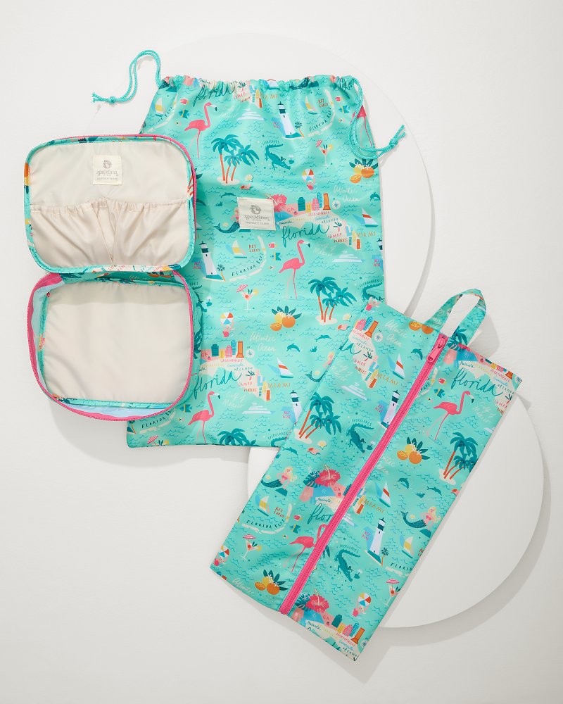 Tommy Bahama | Greetings from Florida Packing Cube 6-Piece Set / Florida