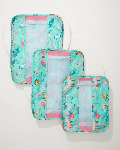 Tommy Bahama | Greetings from Florida Packing Cube 6-Piece Set / Florida