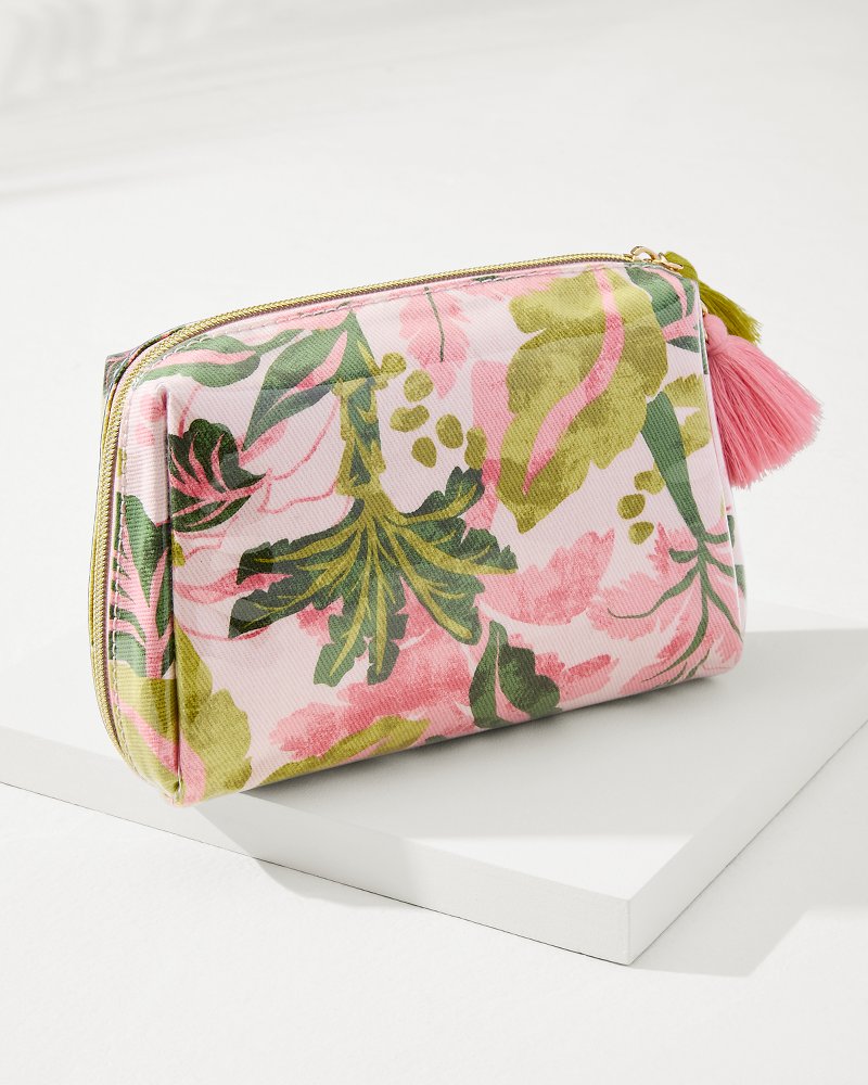 Tommy Bahama | Palm Paradise Cosmetic Pouch / Spartinapalm Paradise