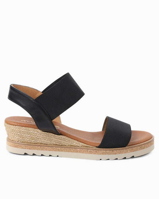 Tommy Bahama | André Assous Neveah Wedge Sandals / Black