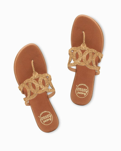 Tommy Bahama | André Assous Nature Featherweights™ Cork Sandals / Natural
