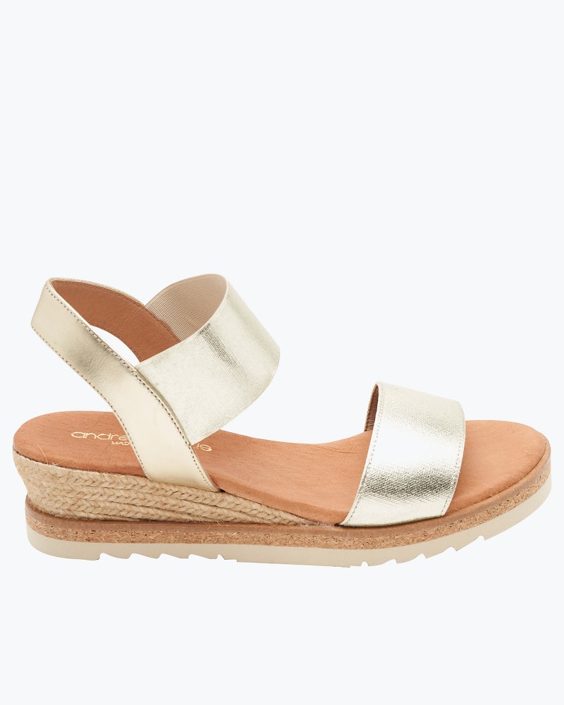 Tommy Bahama | André Assous Neveah Wedge Sandals / Platinum