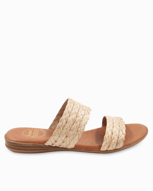 Tommy Bahama | André Assous Narice Featherweights™ Raffia Sandals / Beige