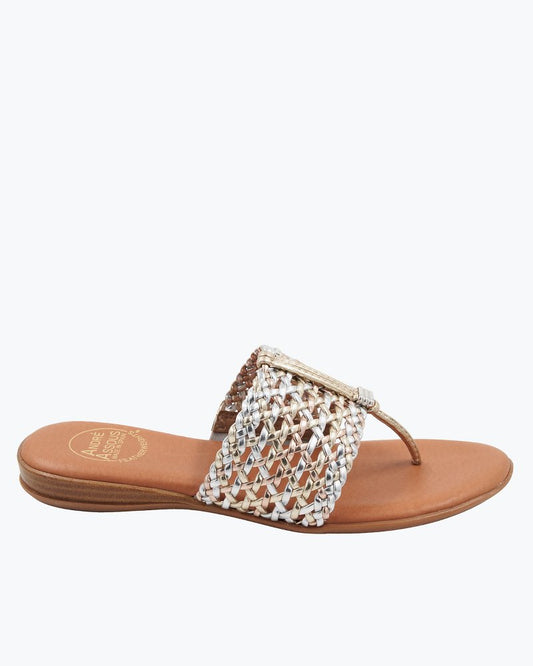 Tommy Bahama | André Assous Nice Featherweights™ Metallic Sandals / Metallic