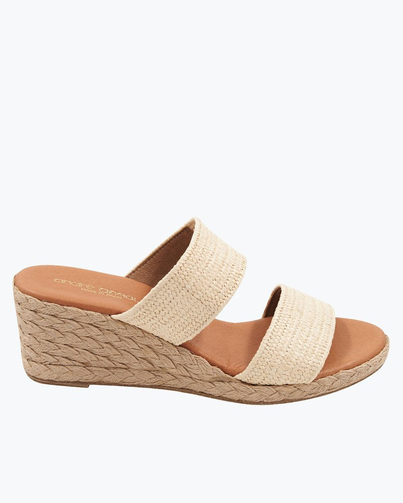 Tommy Bahama | André Assous Nori Espadrille Wedge Sandals / Natural