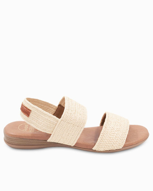 Tommy Bahama | André Assous Nigella Stretch Raffia Featherweights™ Sandals / Natural