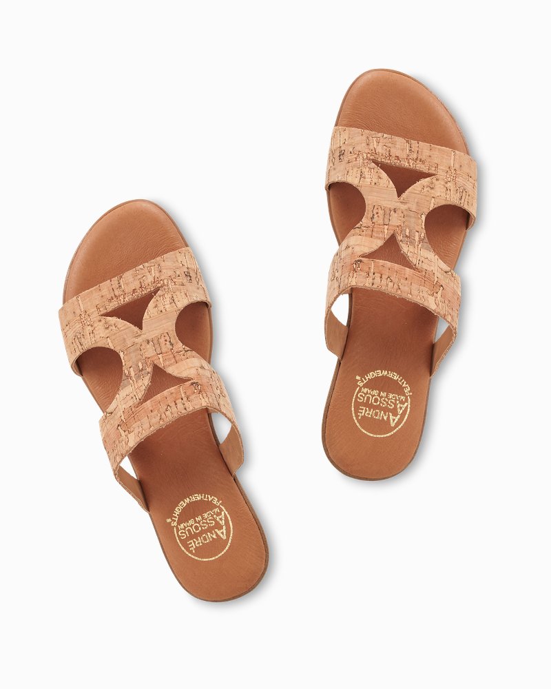 Tommy Bahama | André Assous Nailea Cork Sandals / Natural