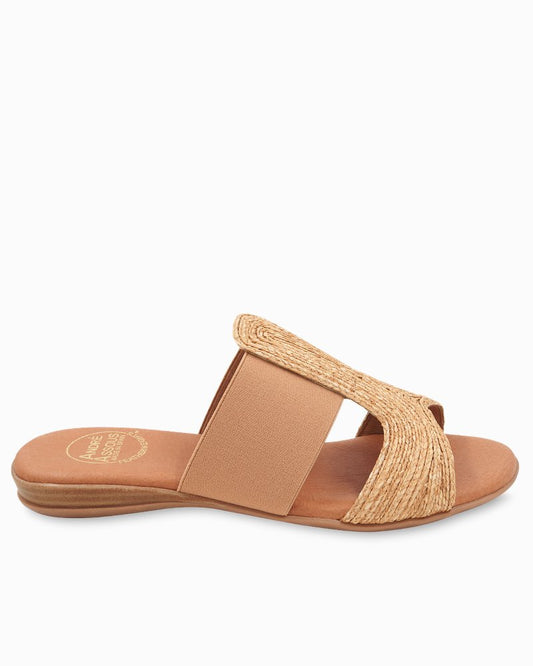 Tommy Bahama | André Assous Noor Raffia Stretch Sandals / Natural