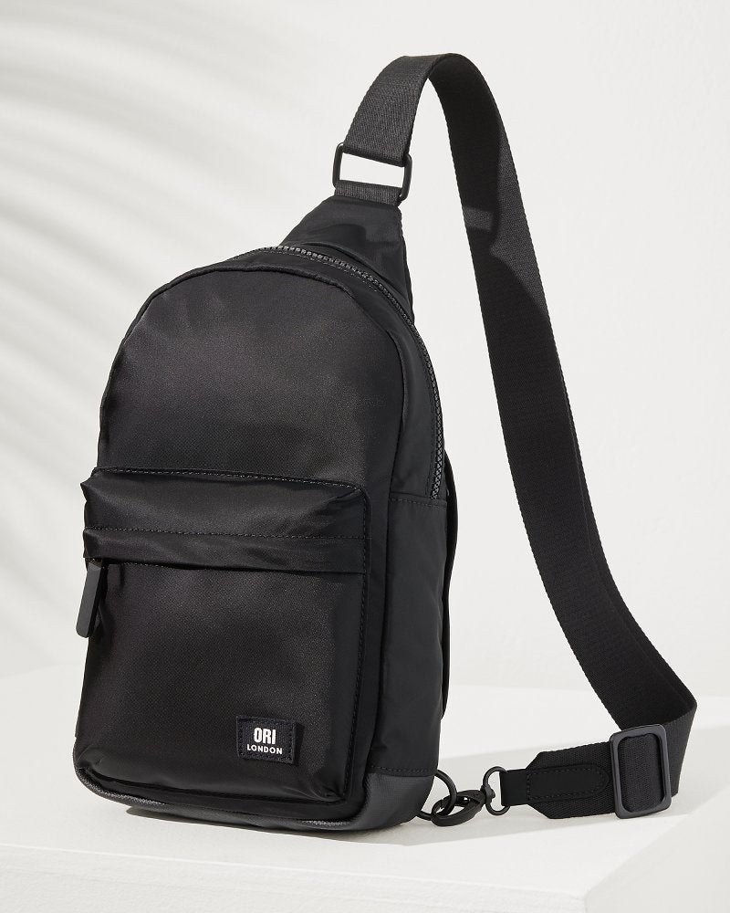 Tommy Bahama | Willesden Black Sling Bag / All Black