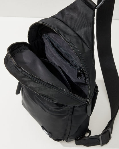 Tommy Bahama | Willesden Black Sling Bag / All Black