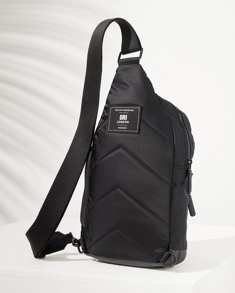 Tommy Bahama | Willesden Black Sling Bag / All Black