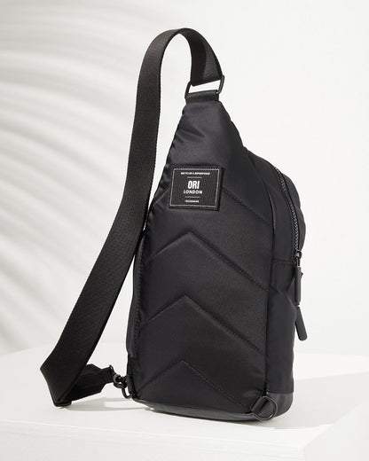 Tommy Bahama | Willesden Black Sling Bag / All Black
