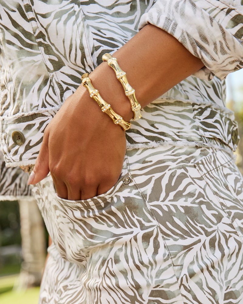 Tommy Bahama | Island Essence Bamboo Bangle Bracelet / Gold