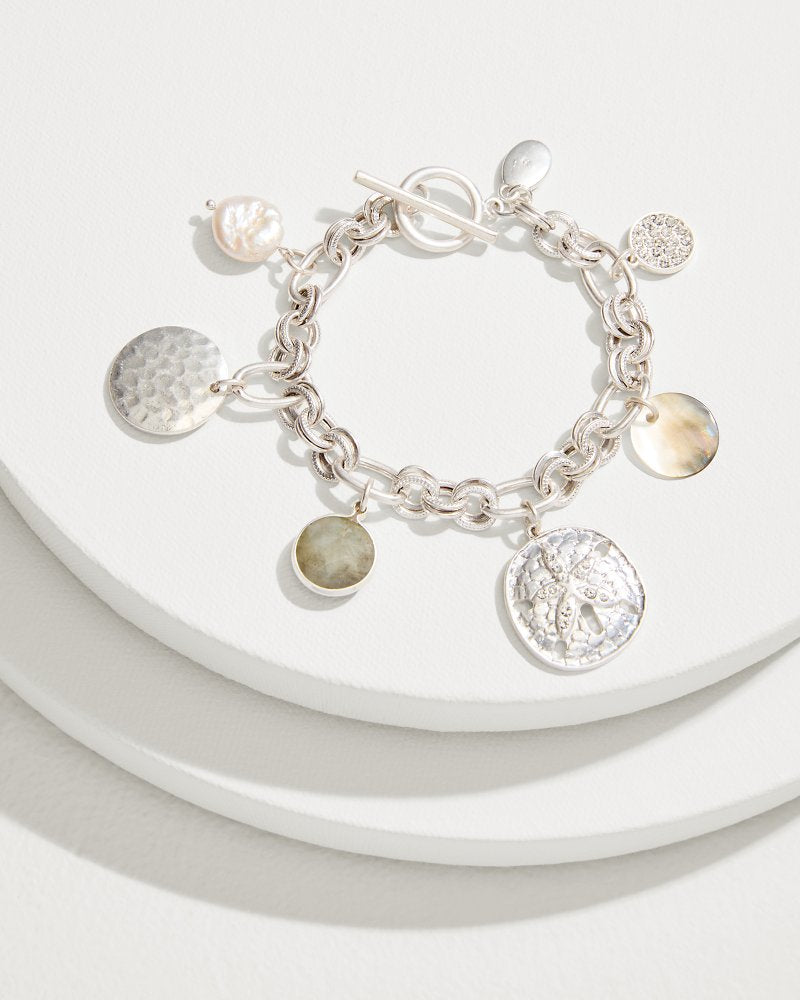 Tommy Bahama | Marco Island Charm Bracelet / Silver